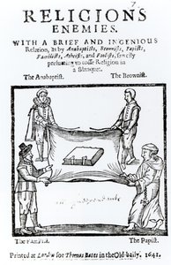 Religieuze vijanden, 1641 door English School